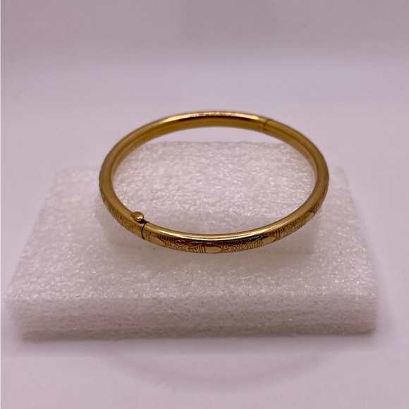 14k gold filled Kiddie Kraft baby bracelet - Picture 1 of 5